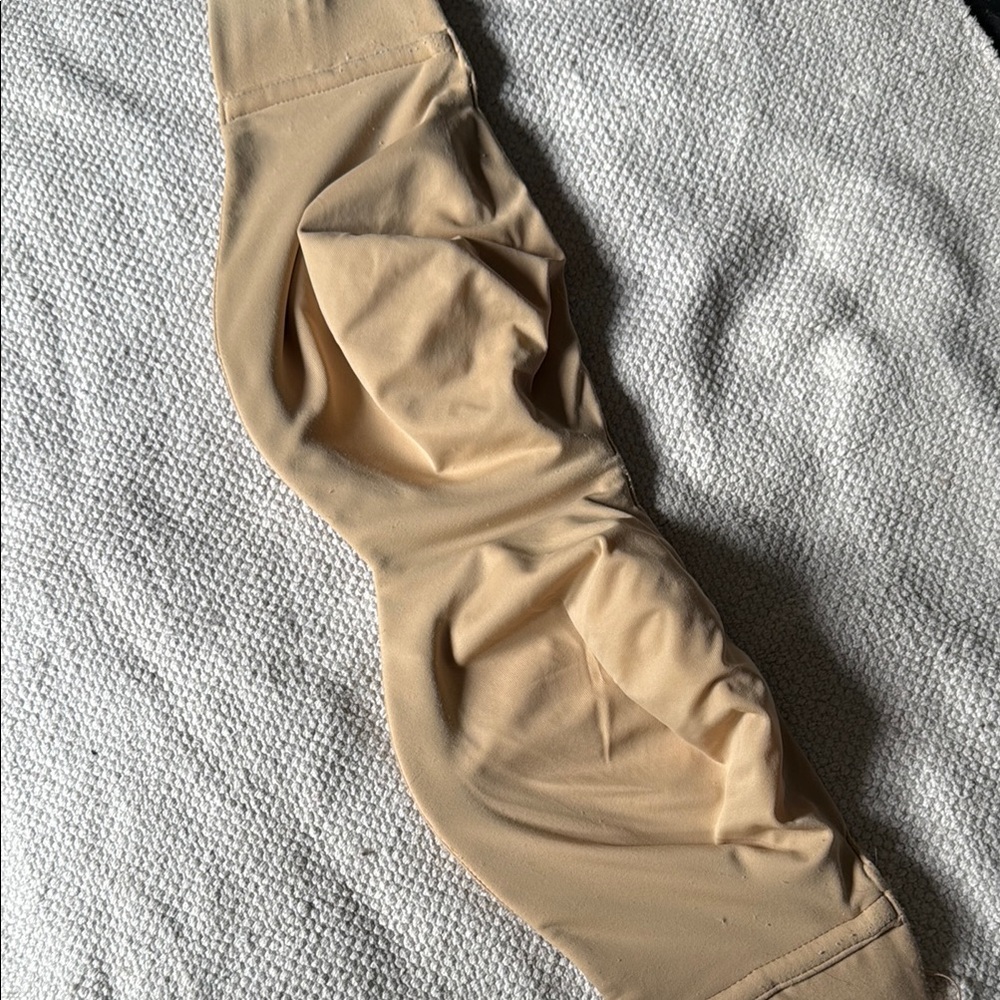 Lilyette Tan Strapless Bra